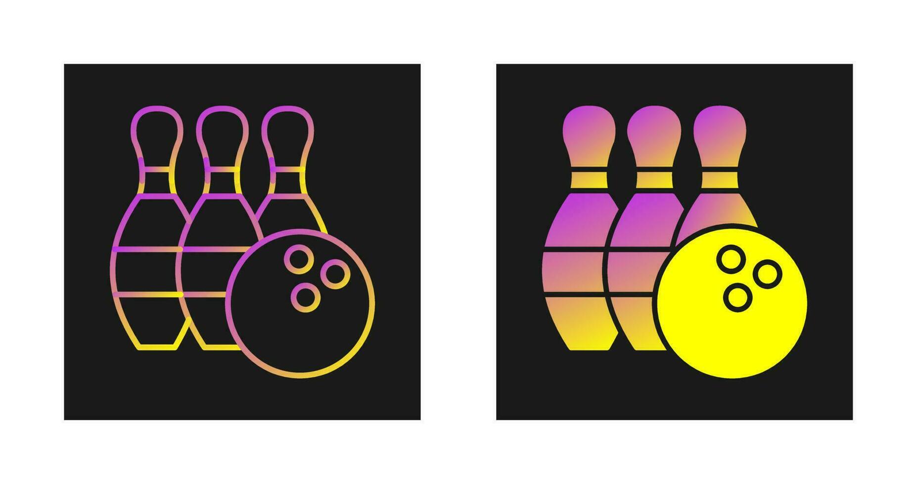 Bowling Vector Icon