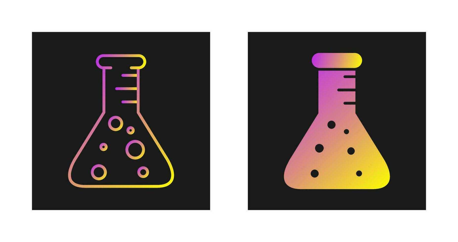 Flask Vector Icon