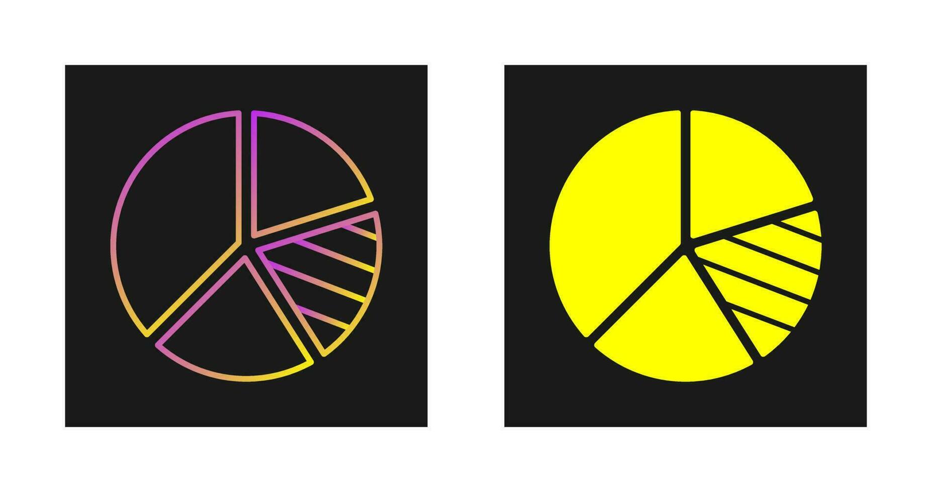 Pie Chart Vector Icon