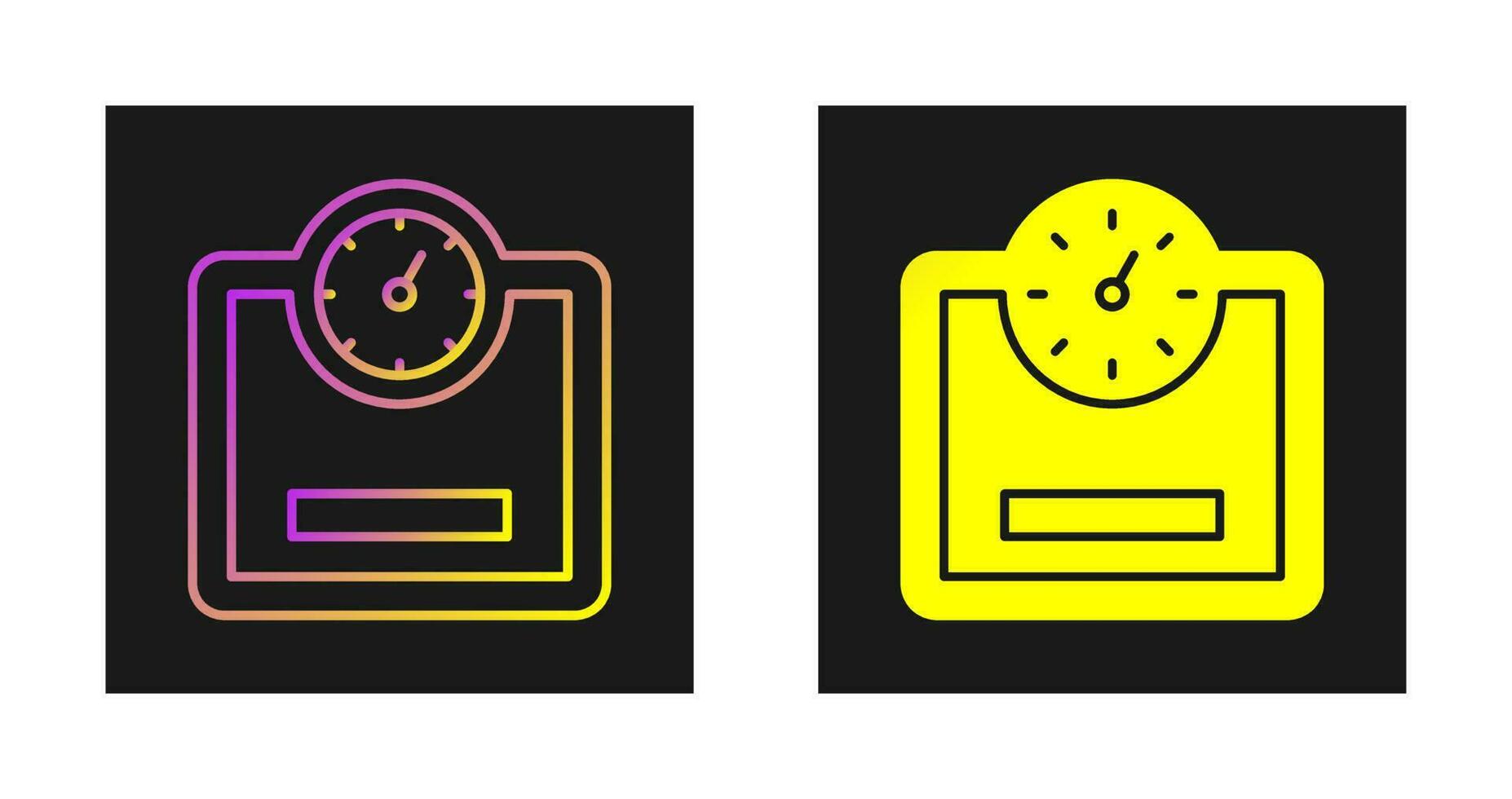 Weight Machine Vector Icon