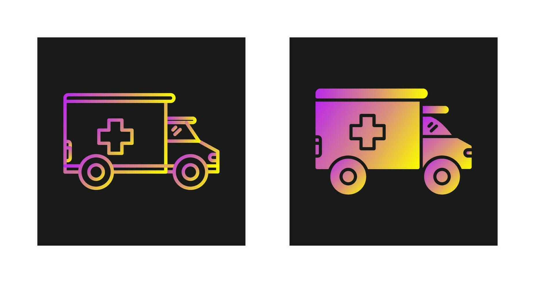 Ambulance Vector Icon