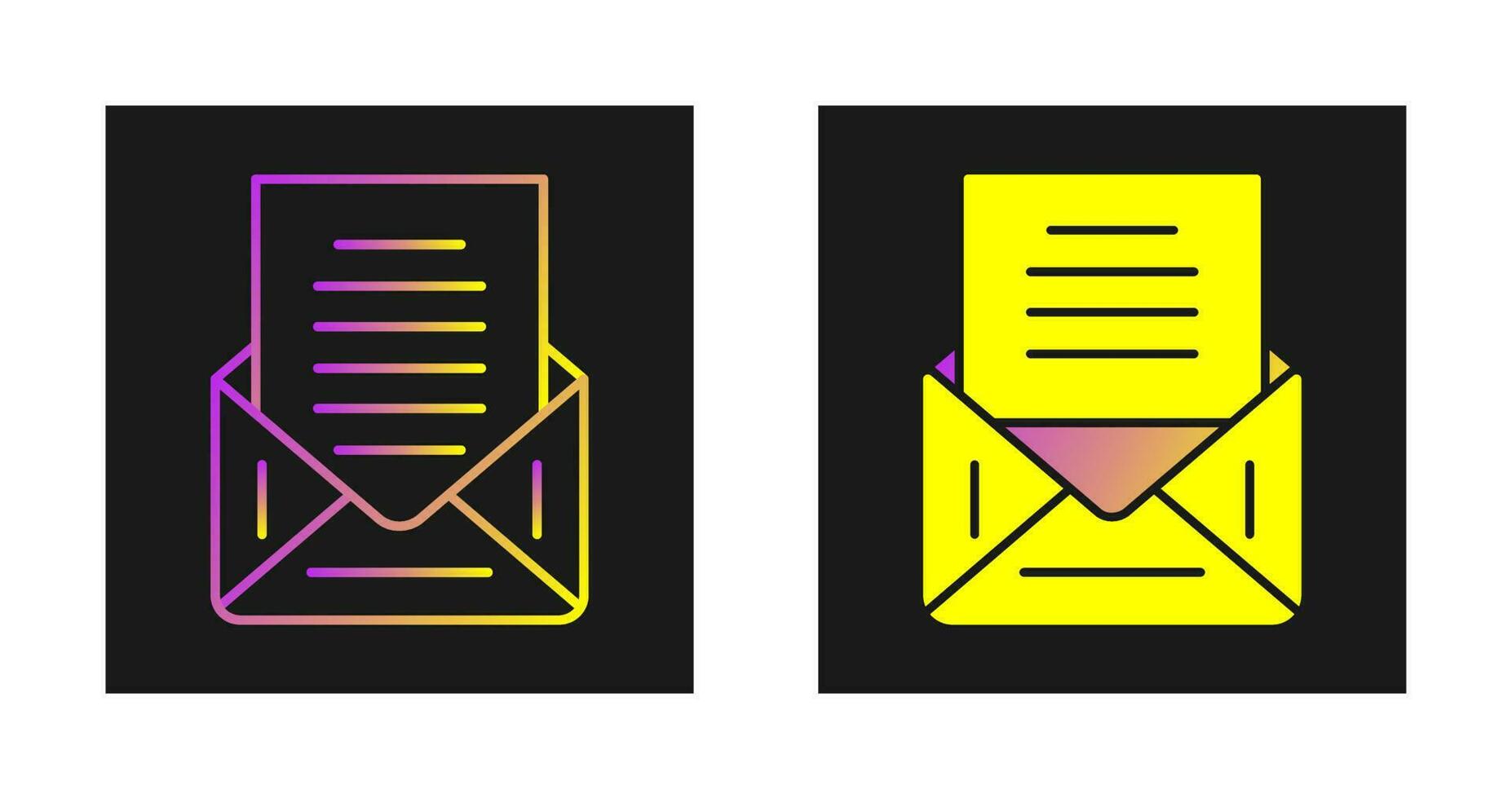 Letter Vector Icon