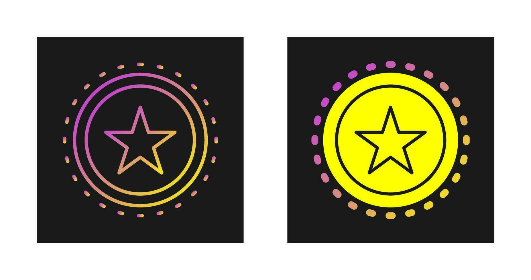 Sticker Vector Icon