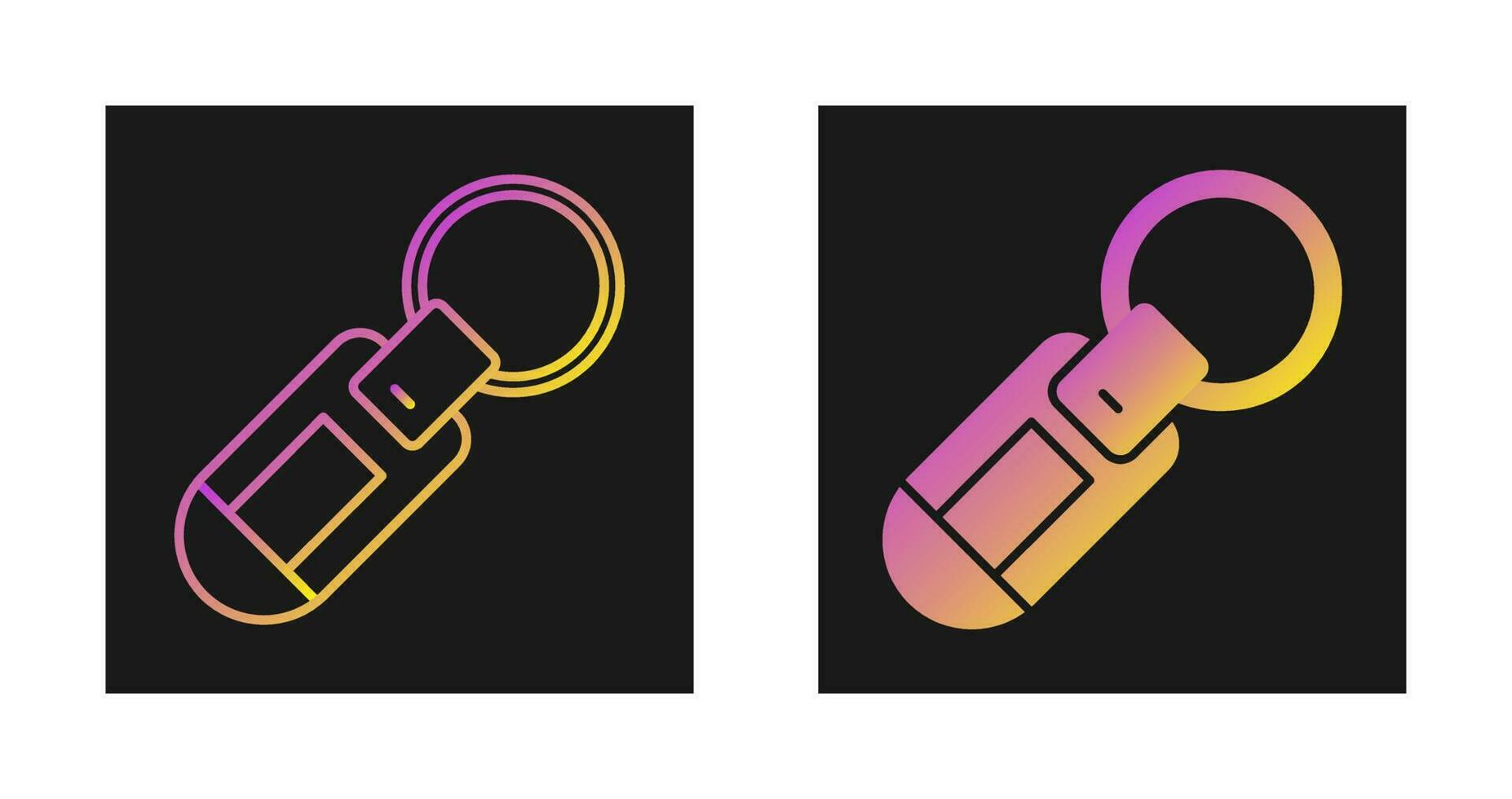 Keychain Vector Icon