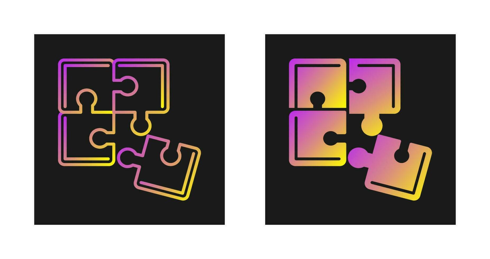 Puzzle Vector Icon