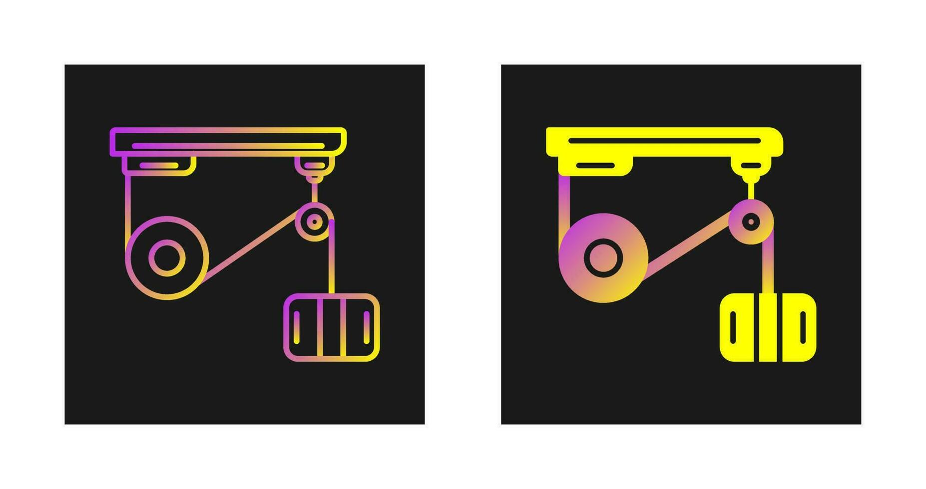 Pulley Vector Icon