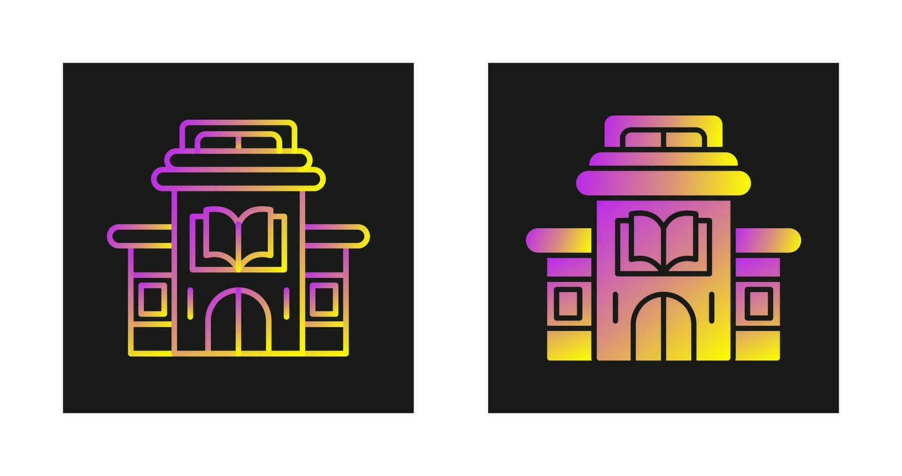 Library Vector Icon