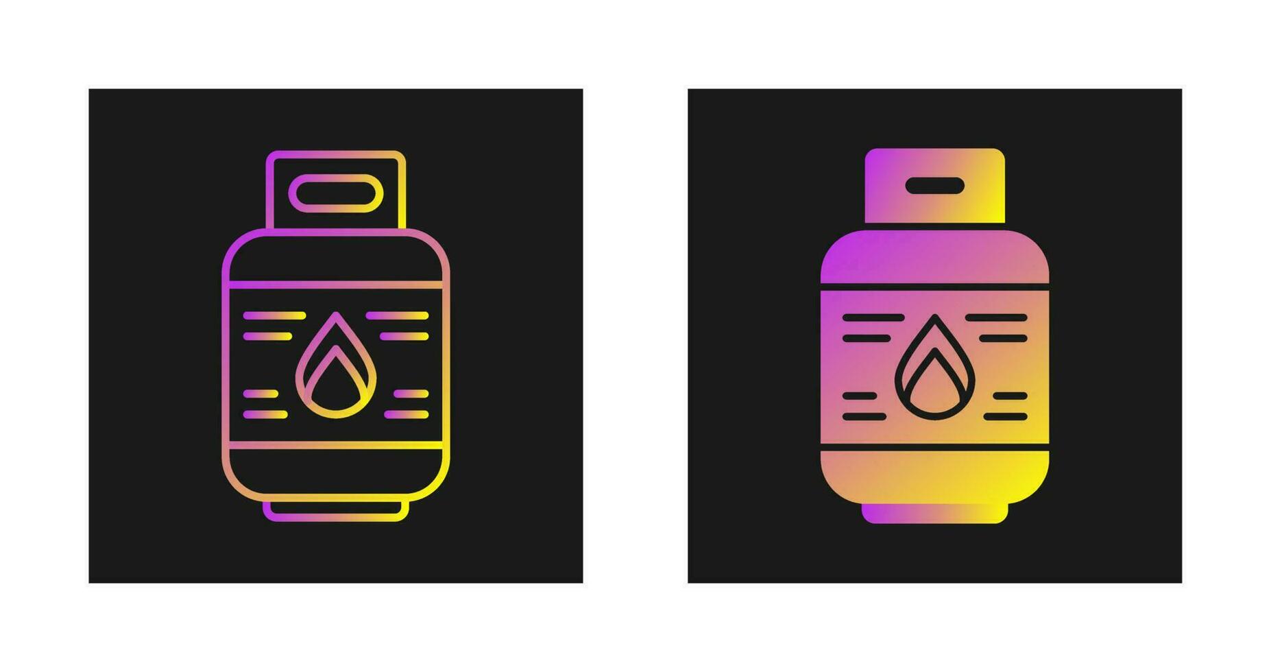 Gas Bottle Vector Icon