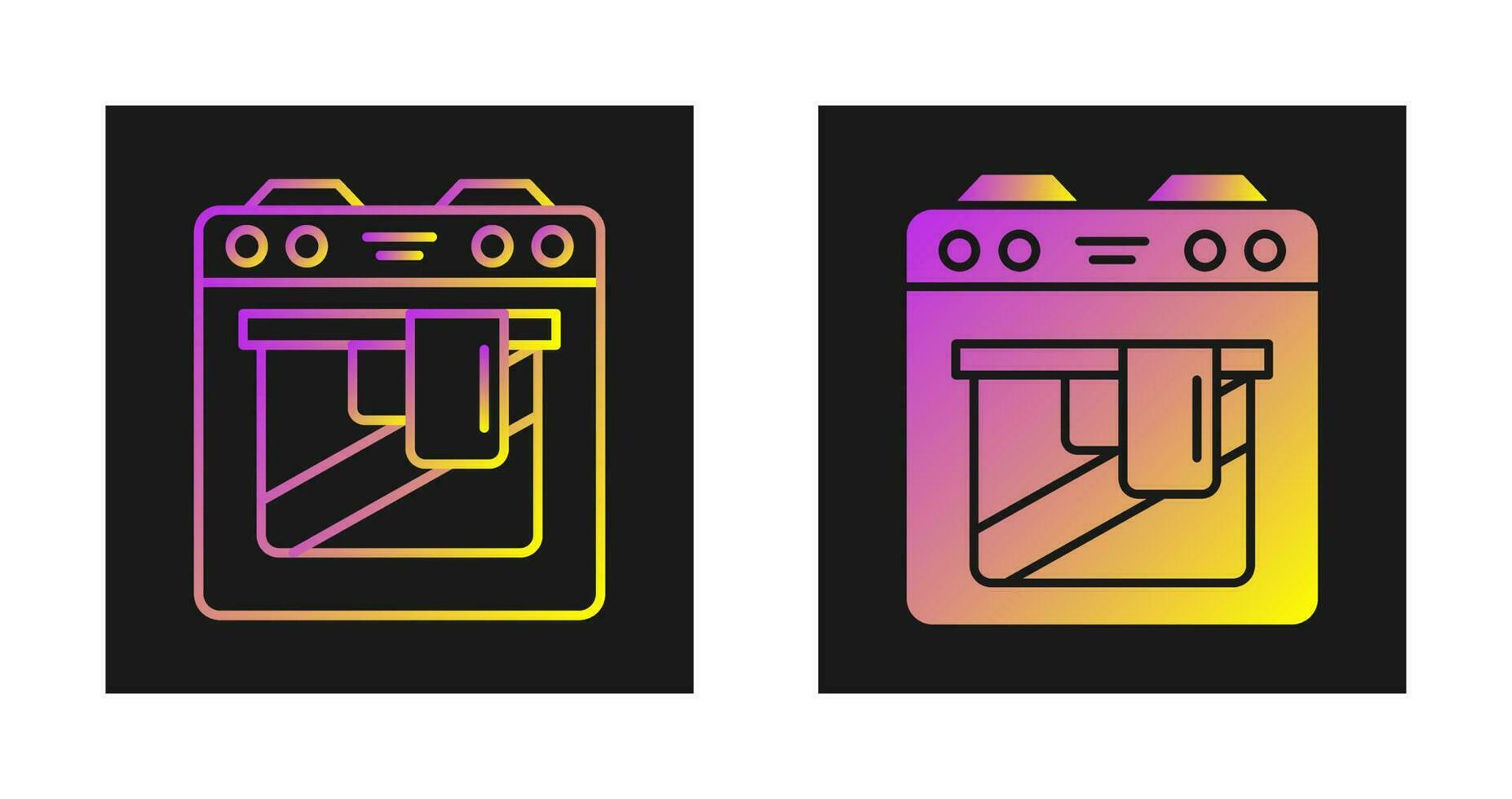 Oven Vector Icon