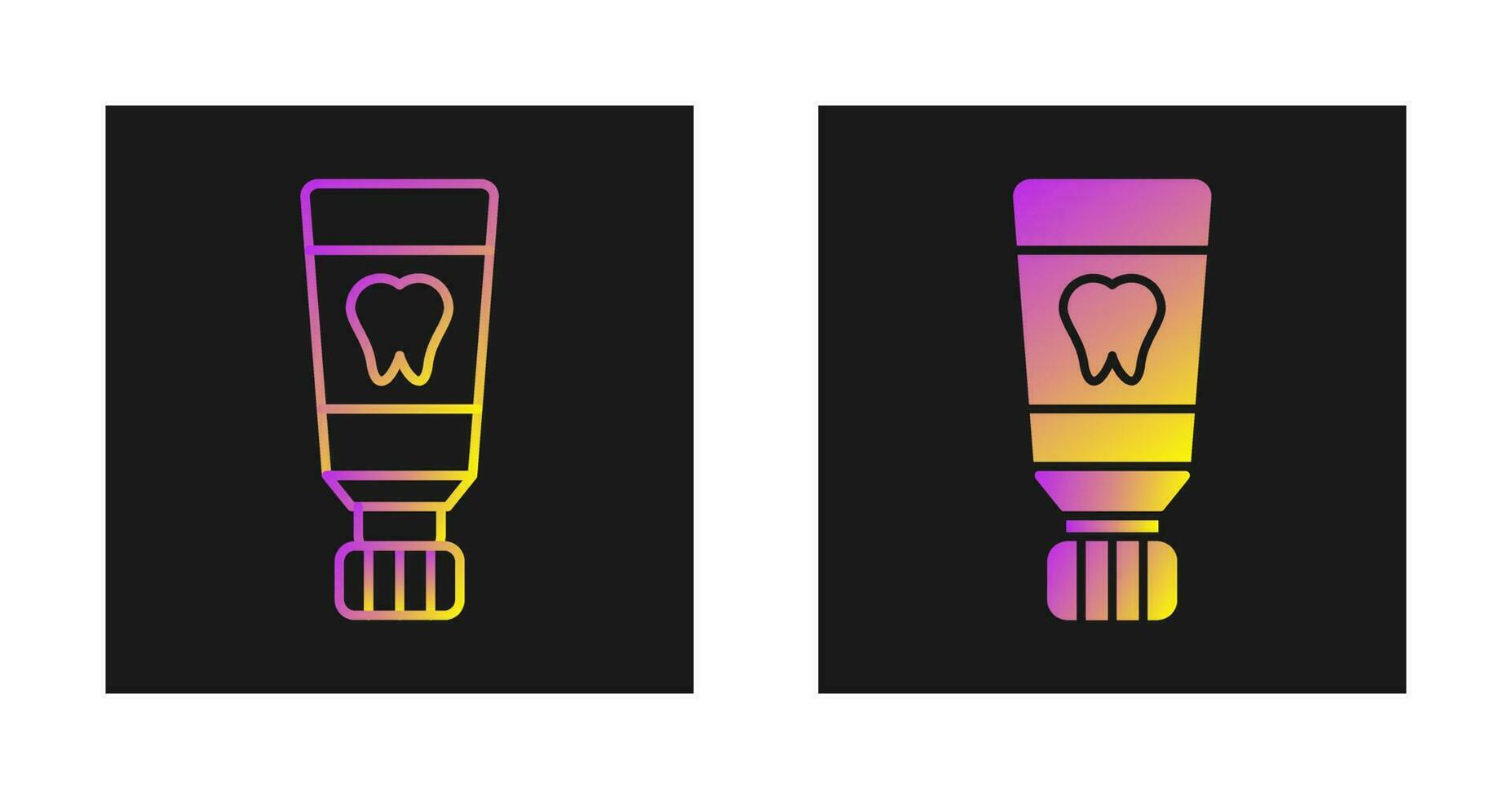 Toothpaste Vector Icon