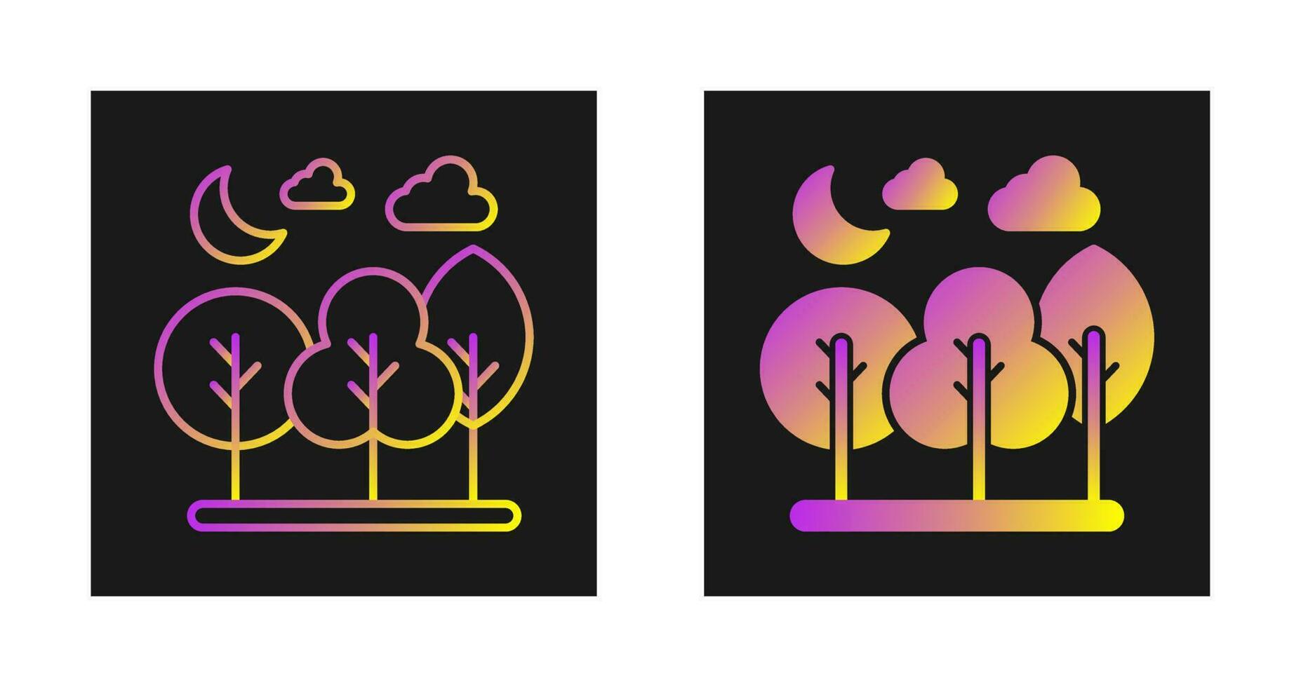 Forest Vector Icon
