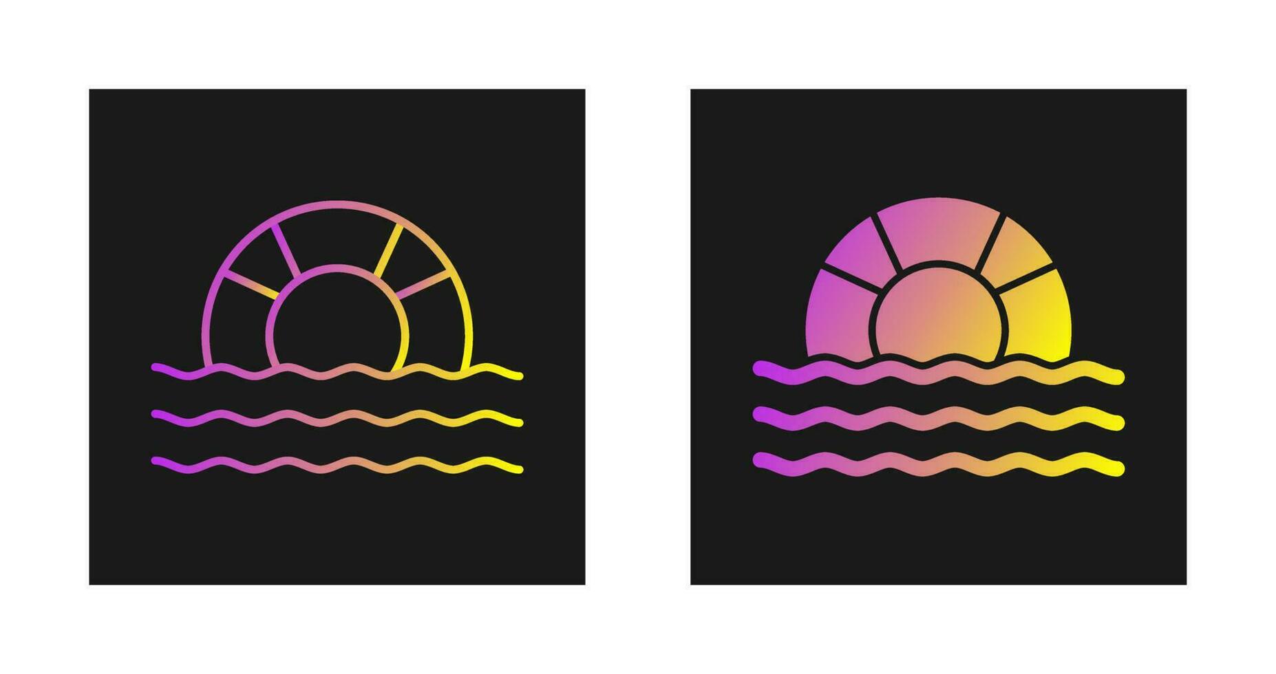Float Vector Icon
