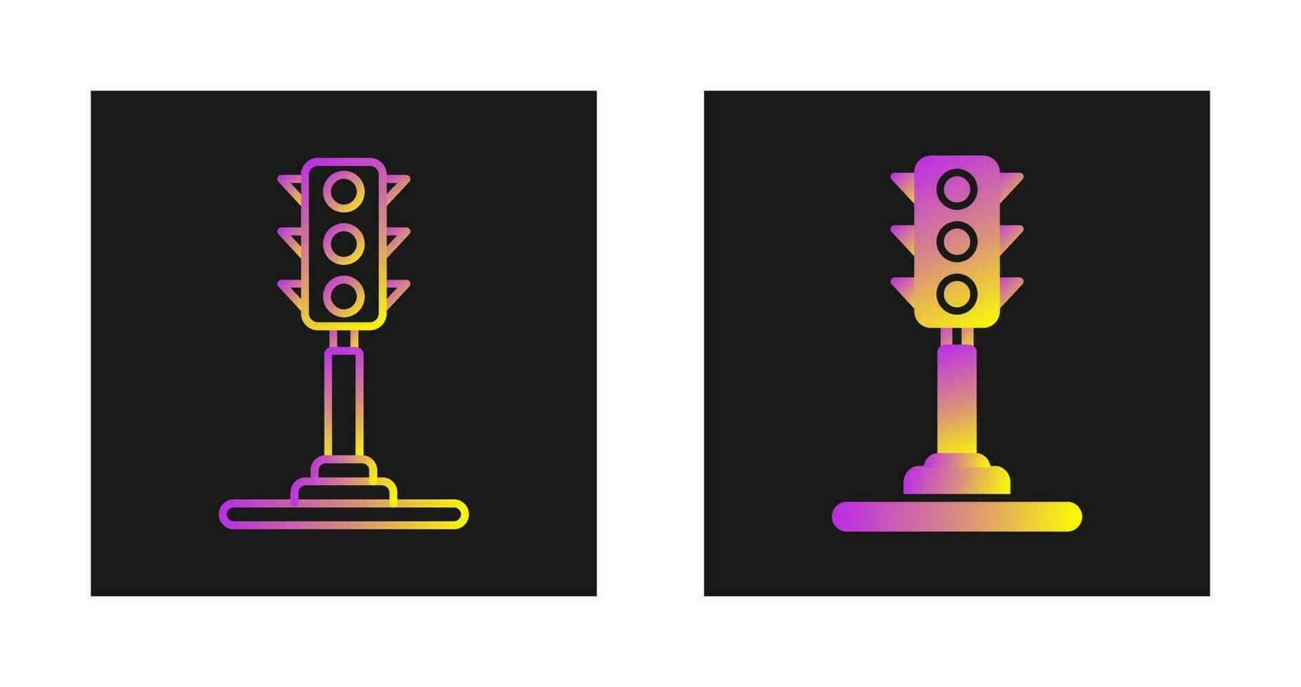 Traffic Light Vector Icon