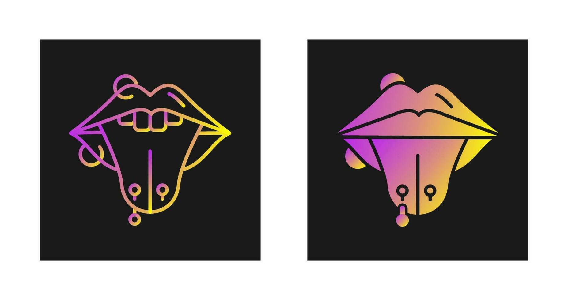 Piercing Vector Icon