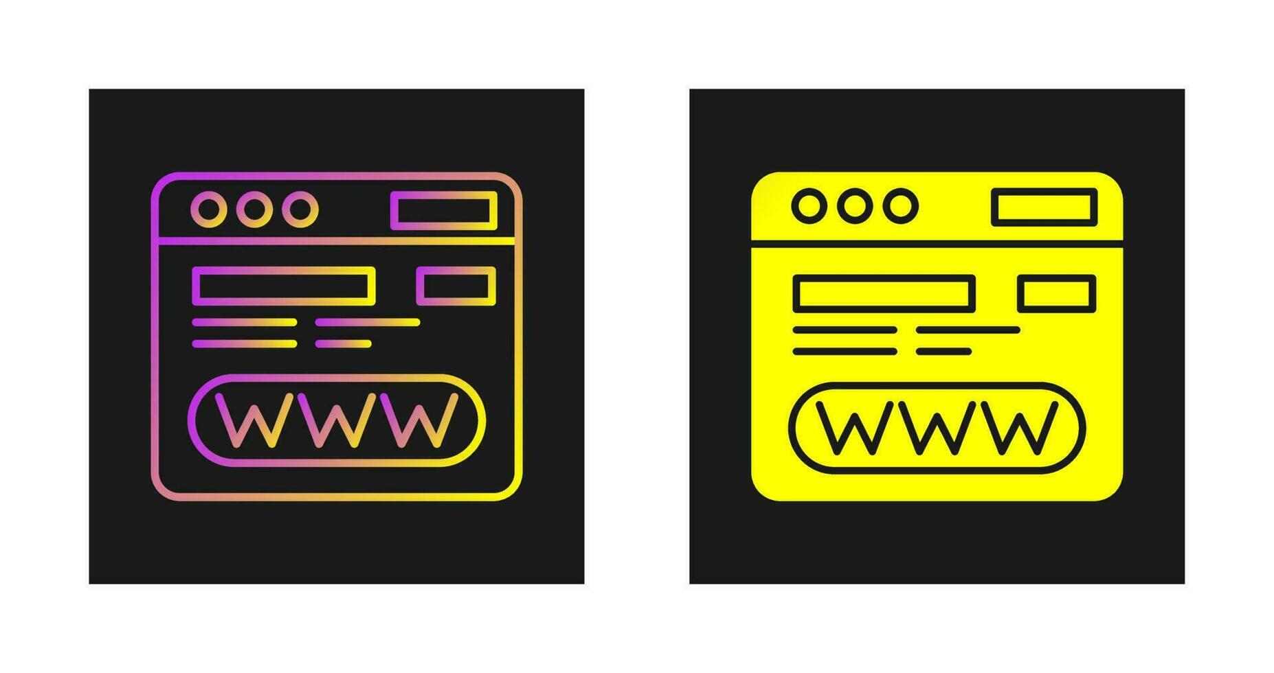Browser Vector Icon