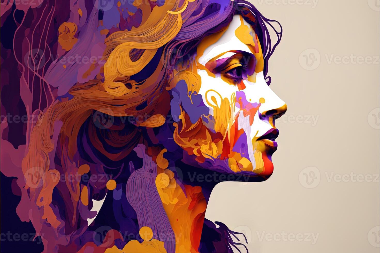 march 8 international womens day abstract illustration photo