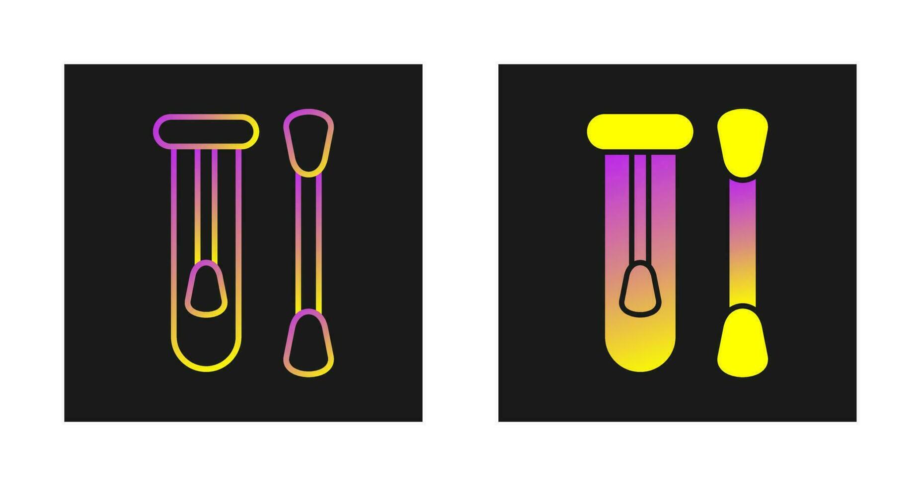 Cotton Swabs Vector Icon