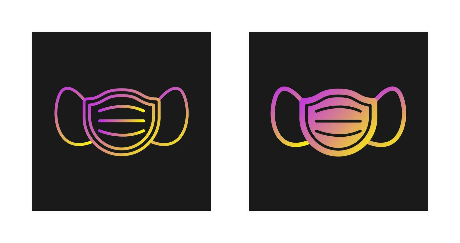 Face Mask Vector Icon