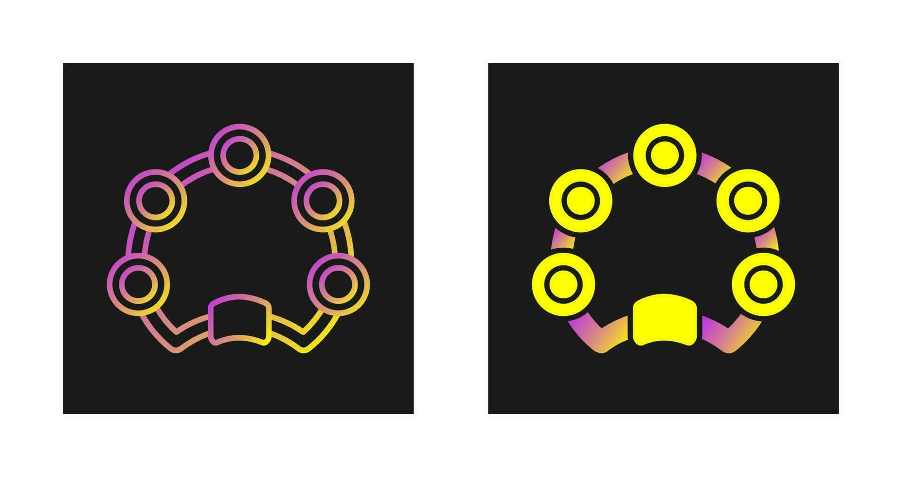 Tambourine Vector Icon