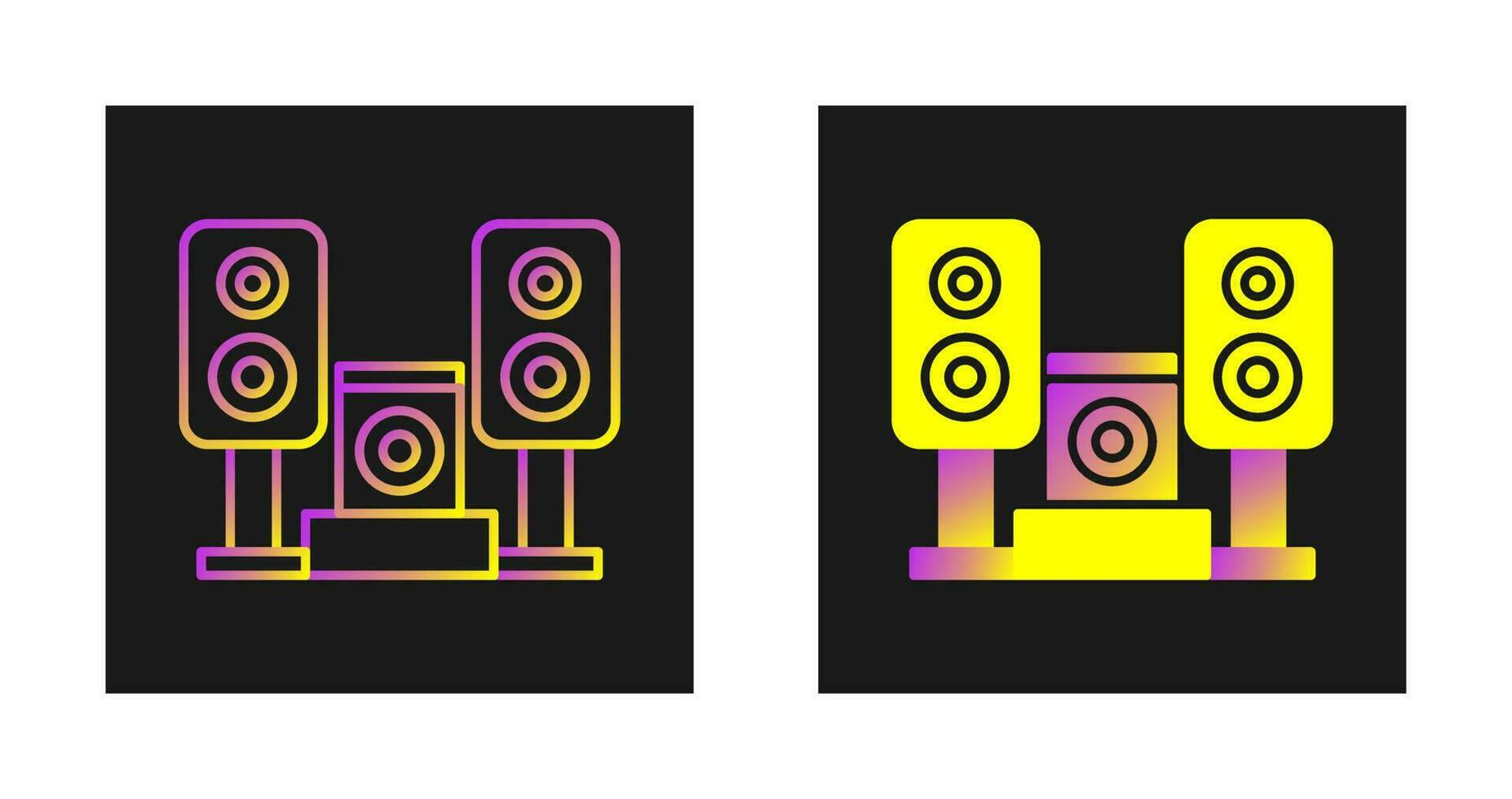 Music System Vector Icon