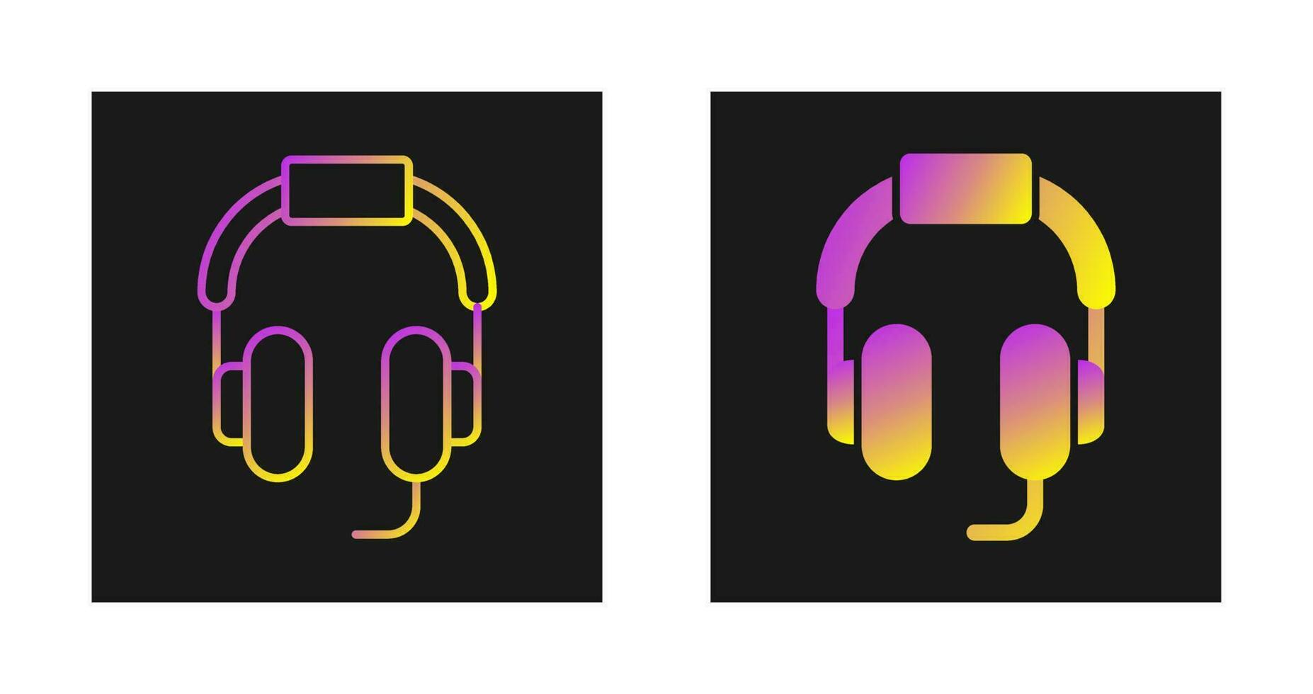 Headphones Vector Icon
