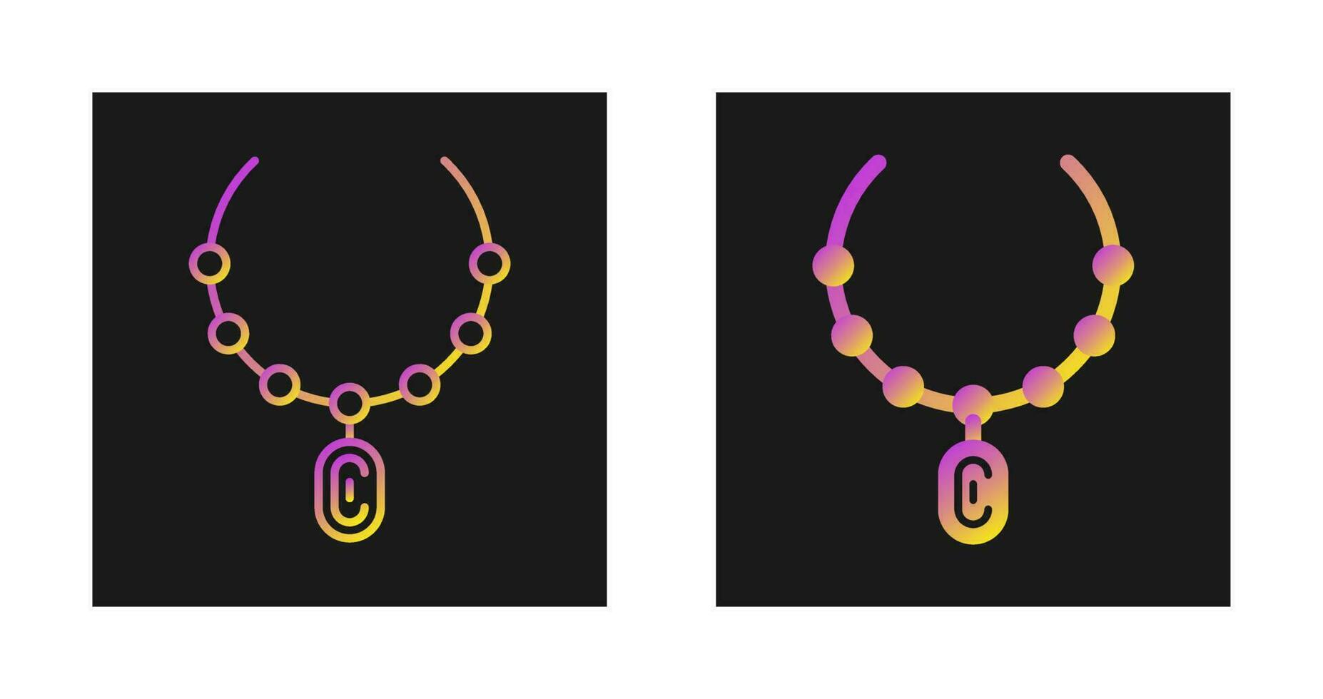 Necklace Vector Icon