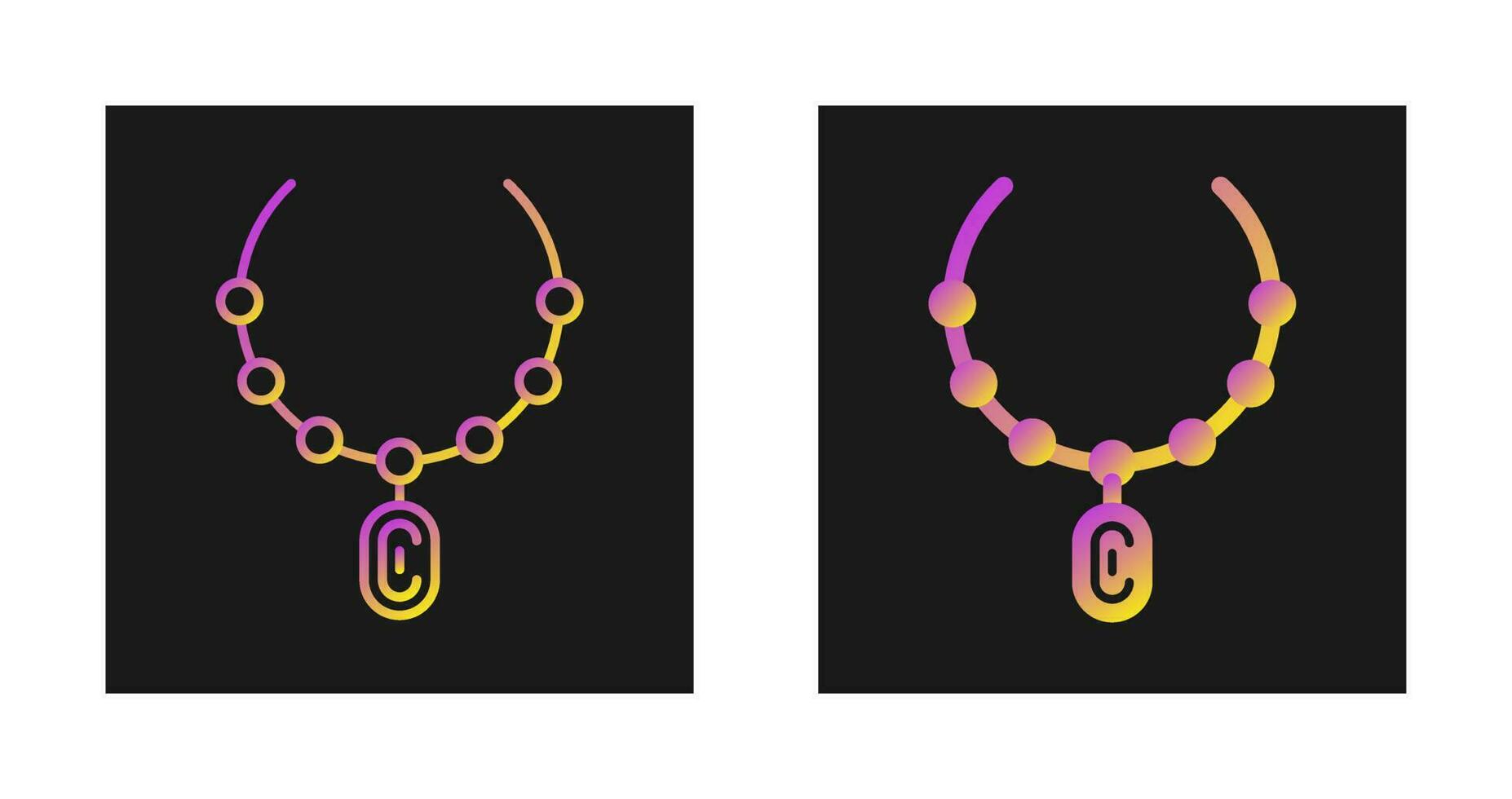 Necklace Vector Icon