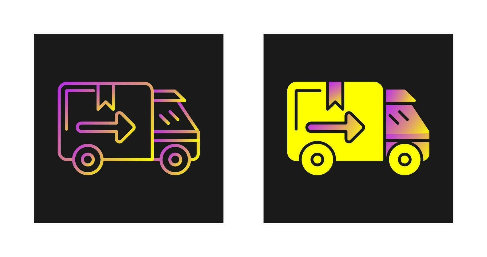 Direct Delivery Vector Icon