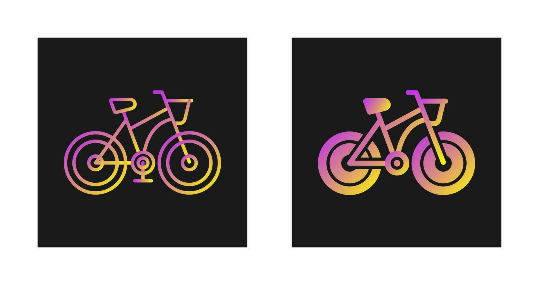 icono de vector de bicicleta