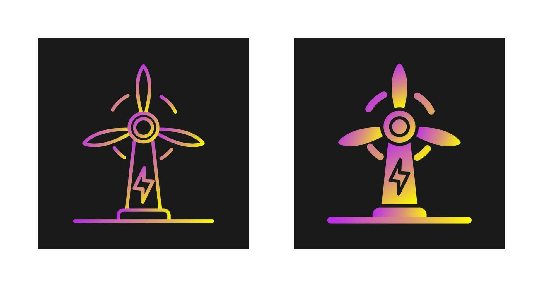 Wind Power Vector Icon