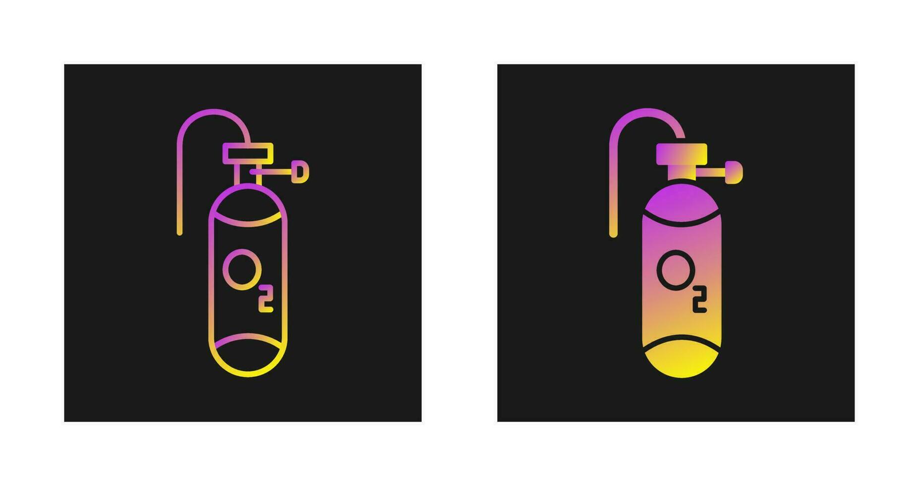 Oxygen Tank Vector Icon