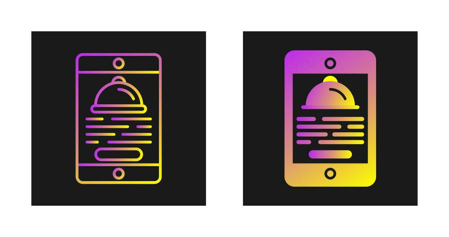 Food App Vector Icon