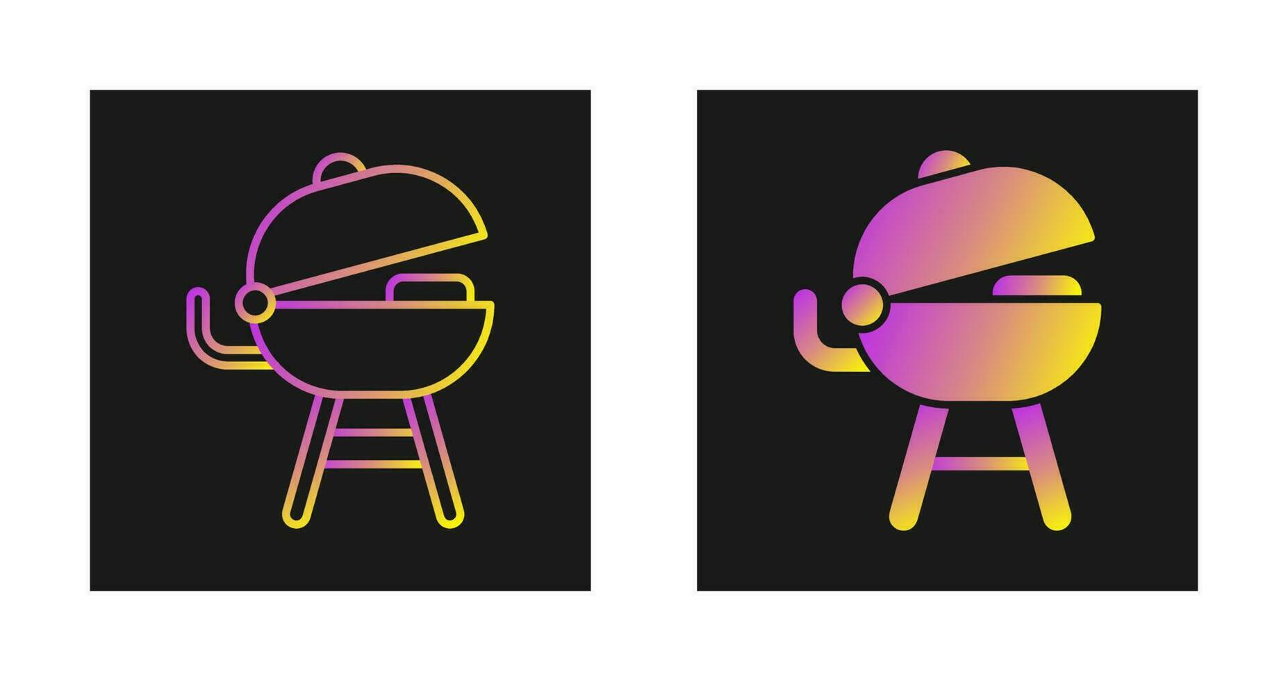 Grilled Vector Icon