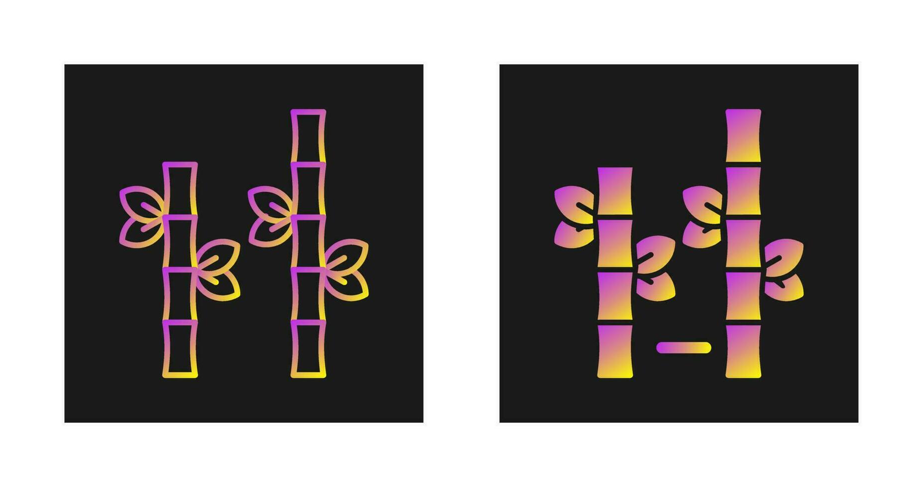 Bamboo Vector Icon