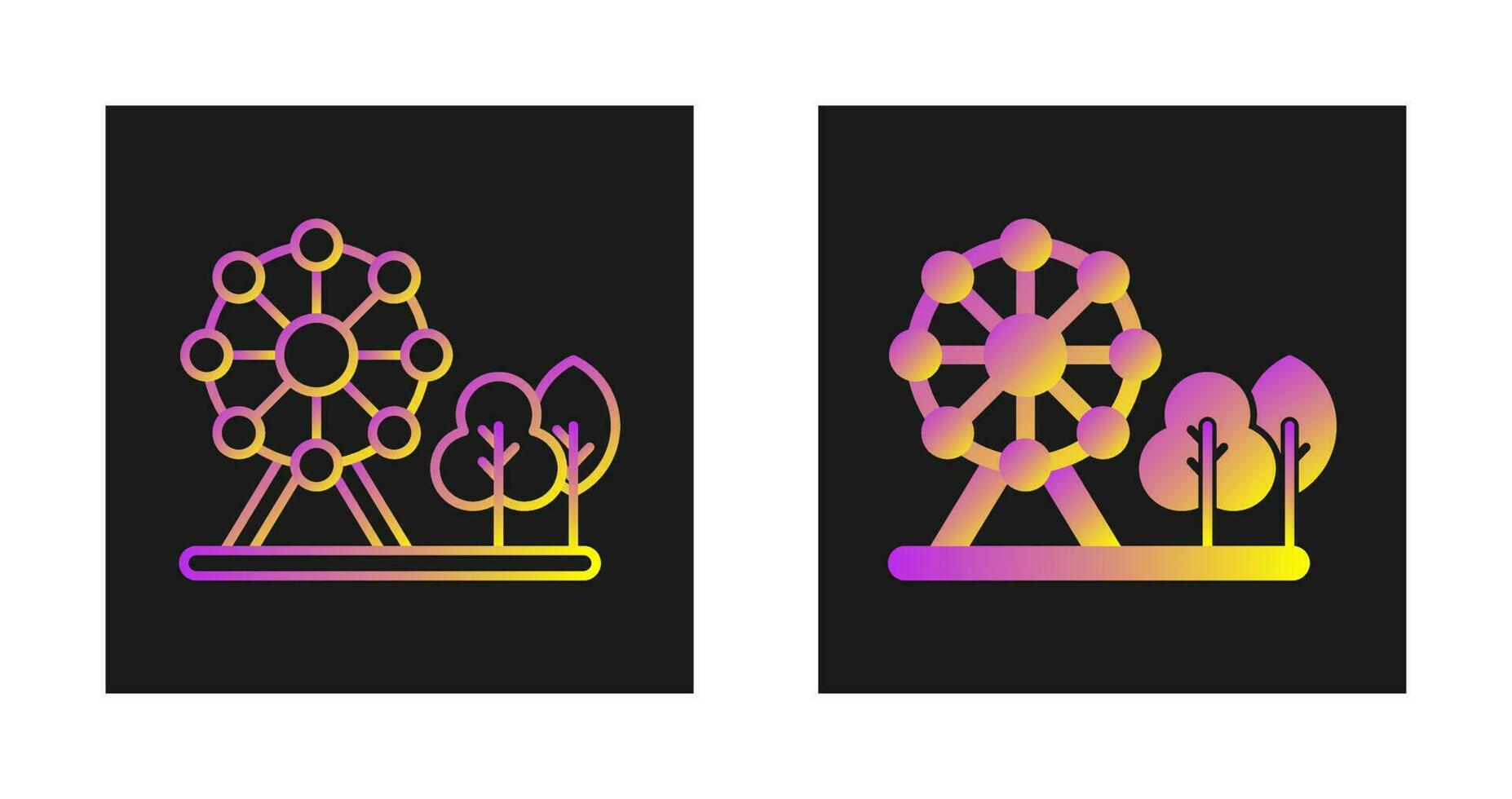 Park Vector Icon