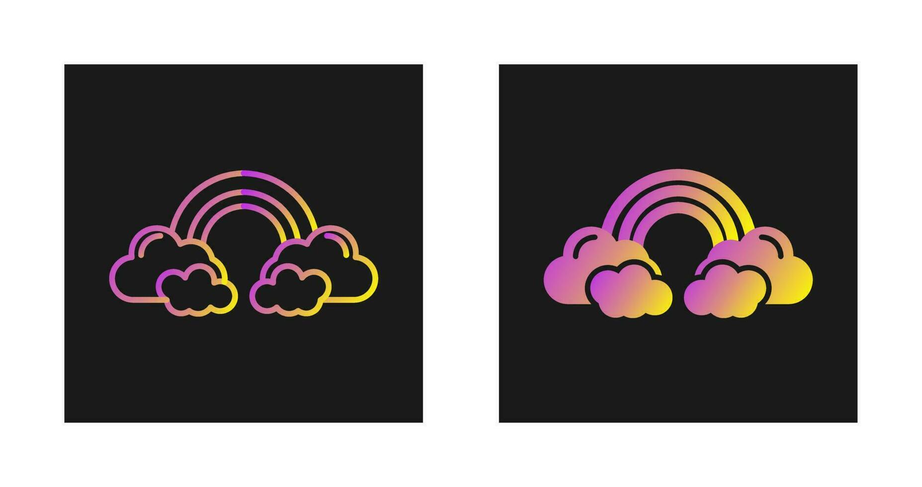 Rainbow Vector Icon