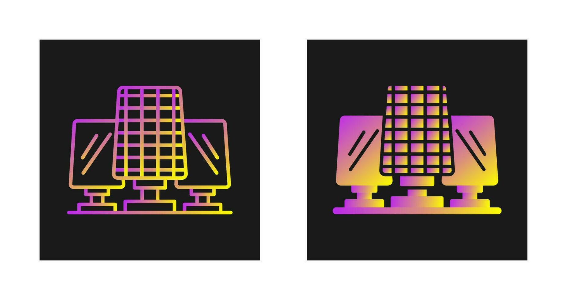 Solar Panel Vector Icon