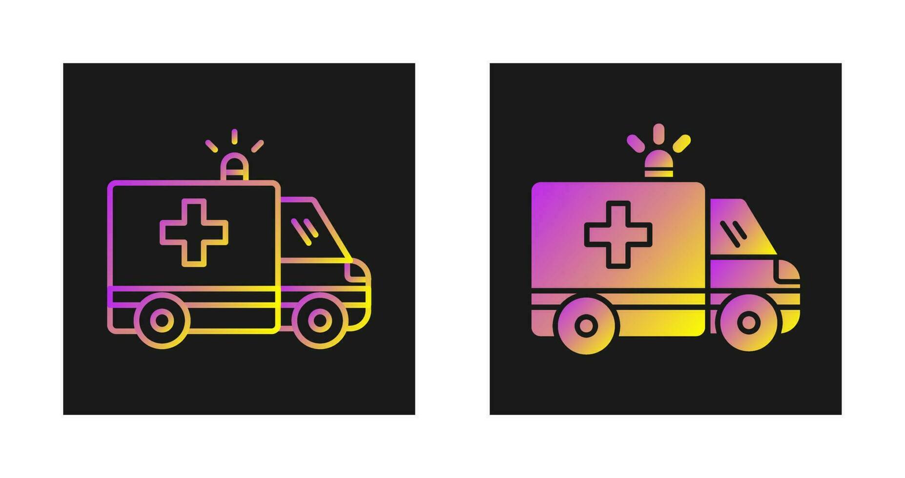 Ambulance Vector Icon