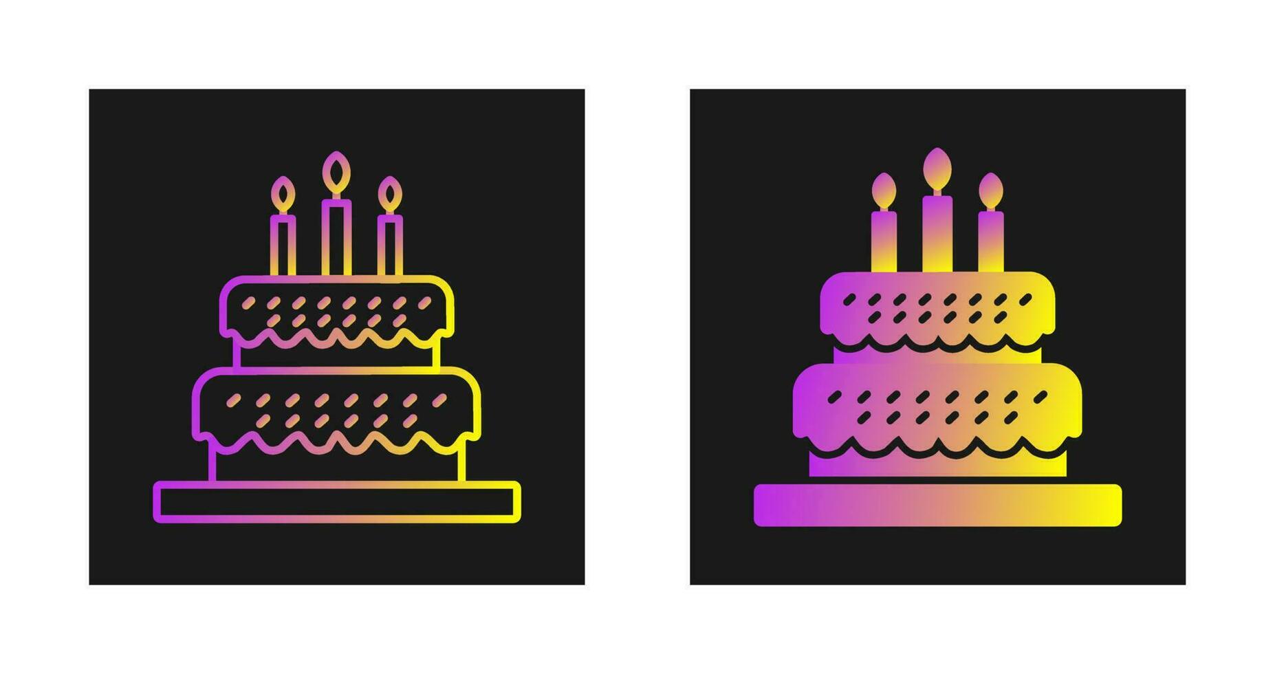 Cake Vector Icon
