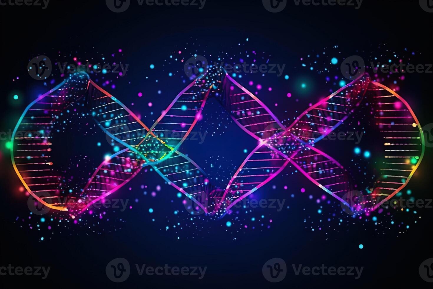 dna molecular communication abstract concept illustration photo