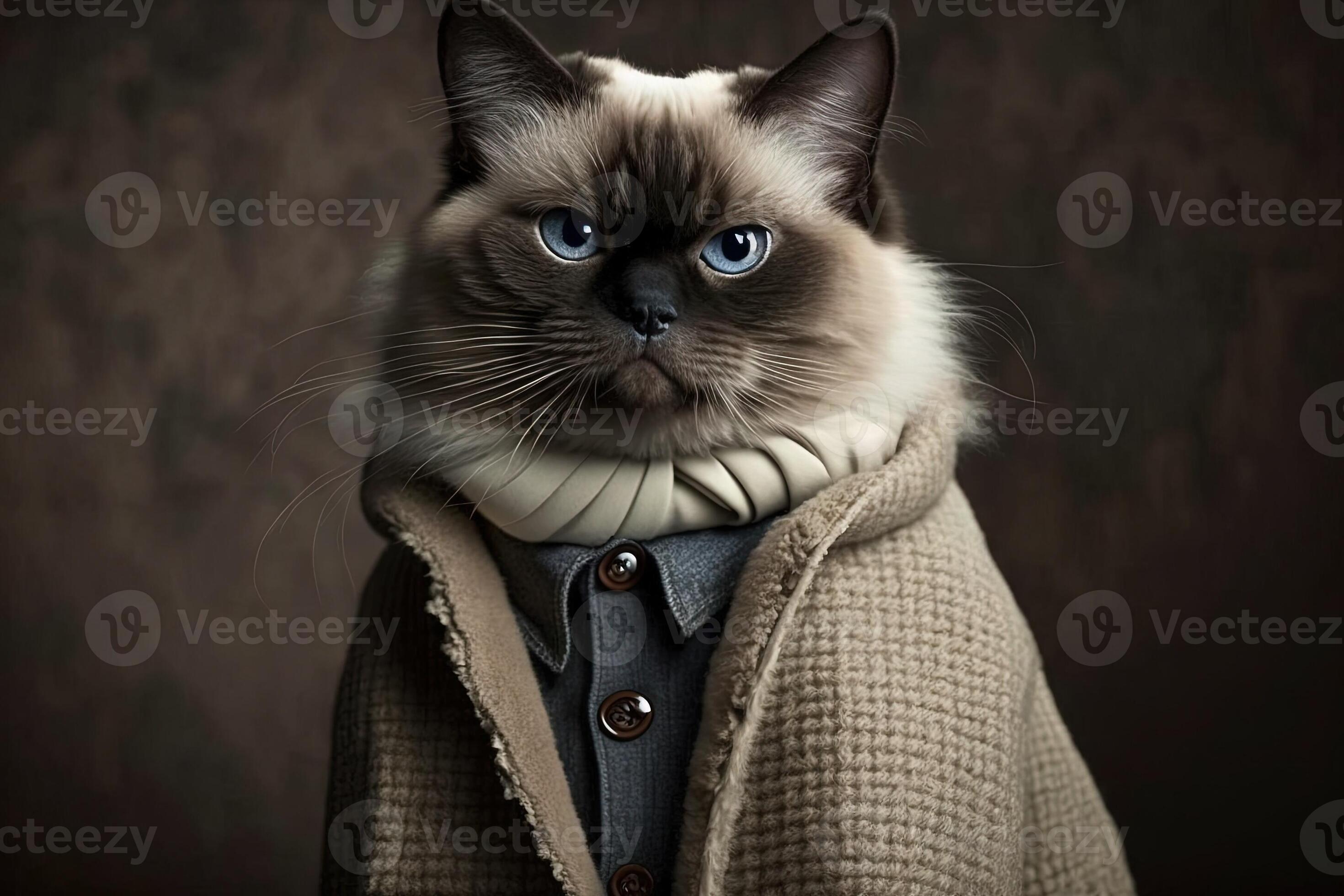 cat Modeling for a luxury line of high end cat clothing