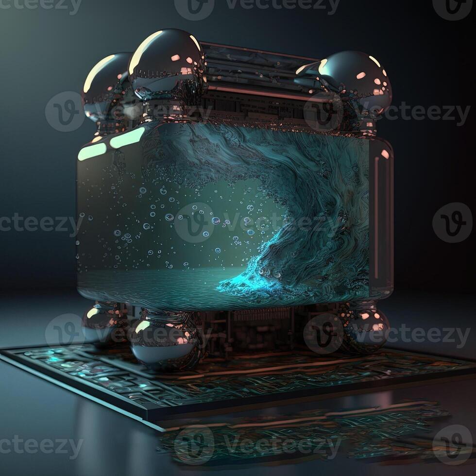 liquid technology computer of the future photo