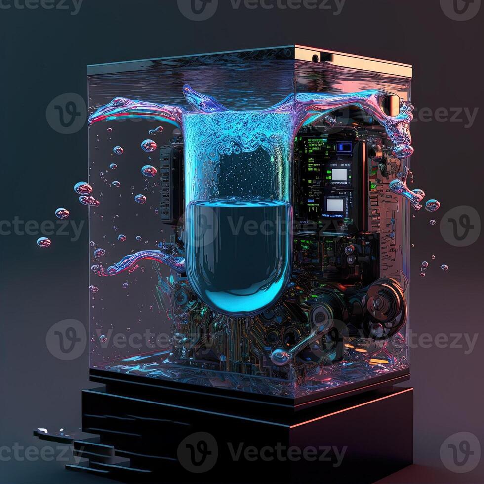 liquid technology computer of the future photo