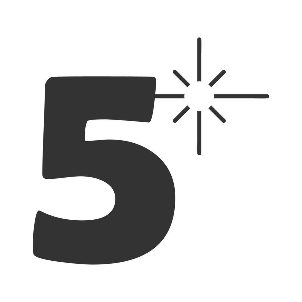 number icon vector illustration design