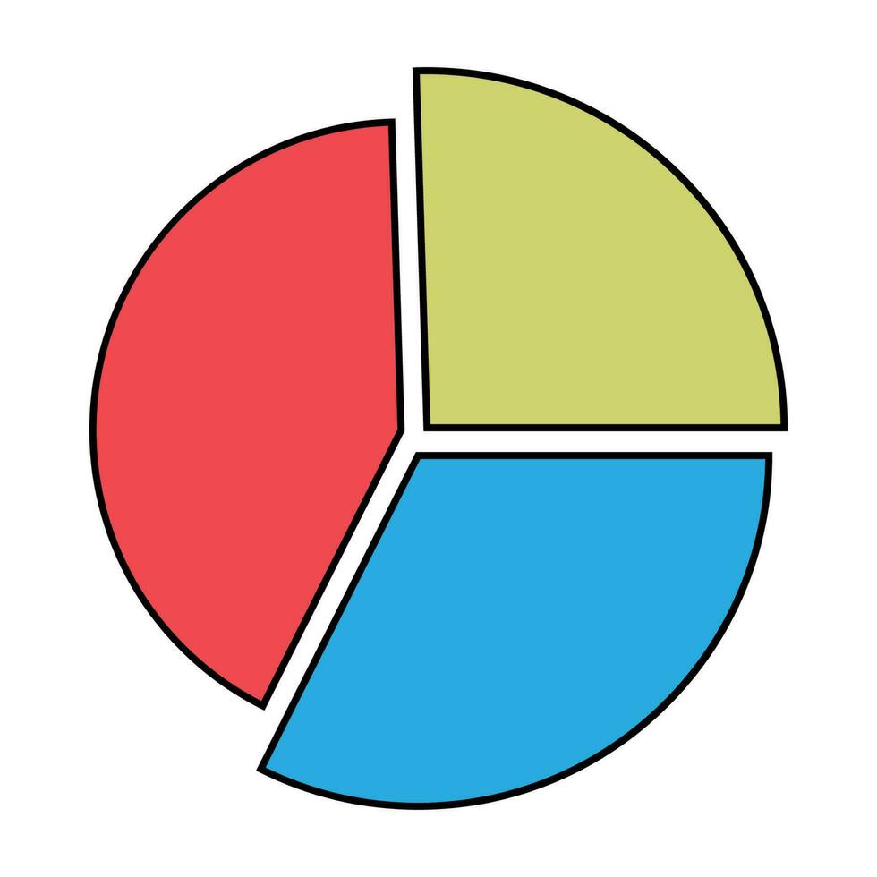 diagram icon vector design element