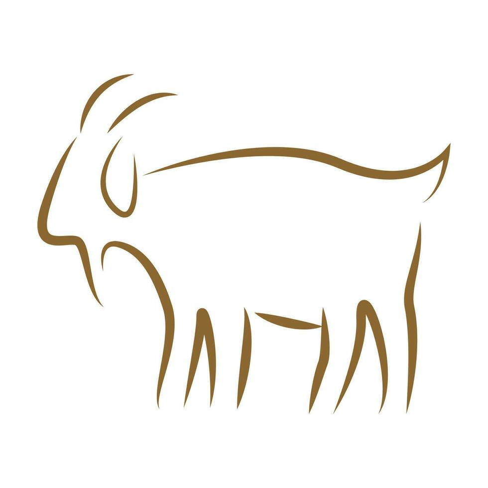 goat vector illustration design