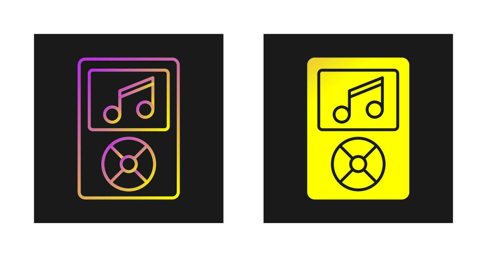 Music Player Vector Icon