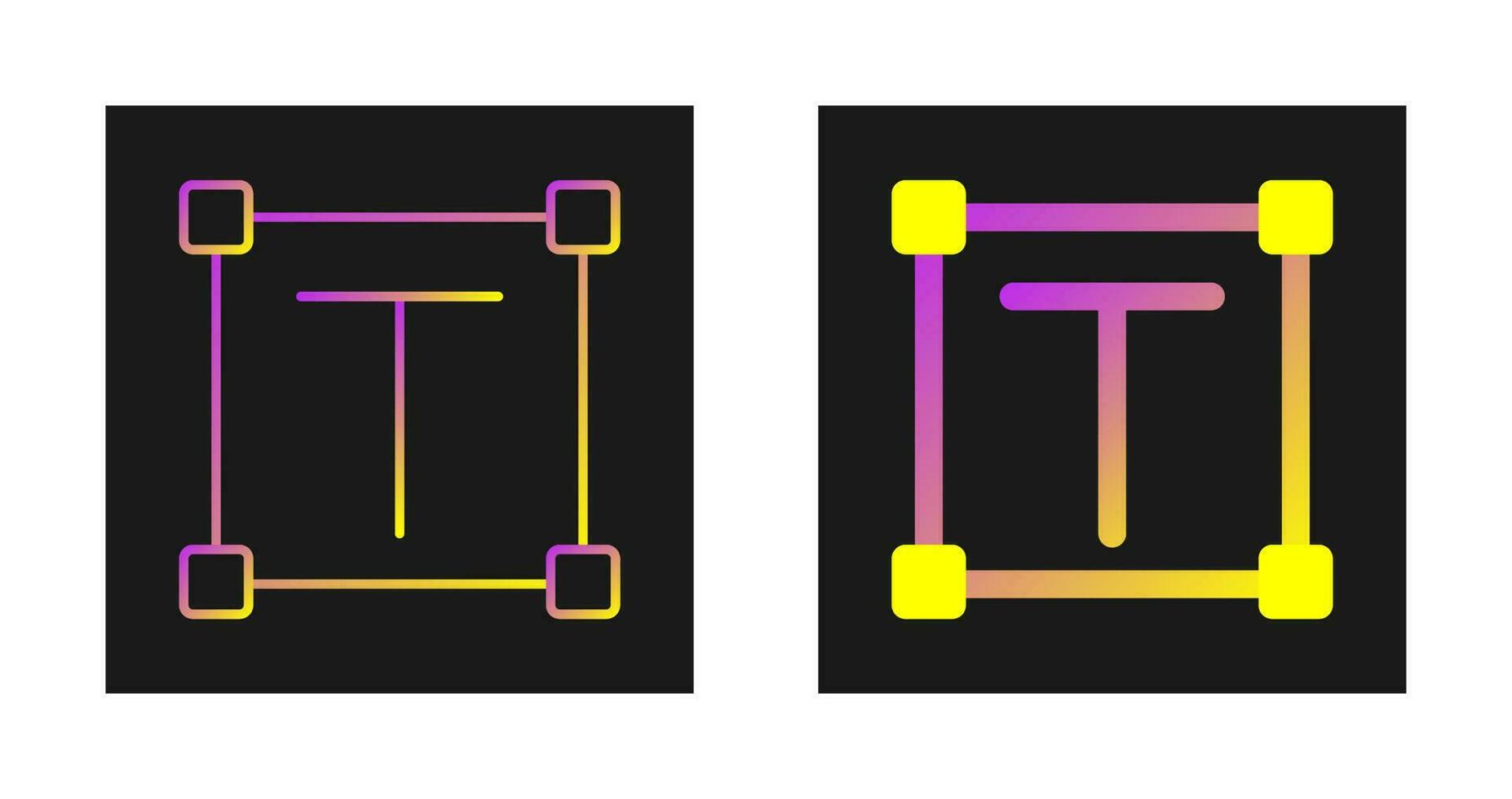 Text Vector Icon