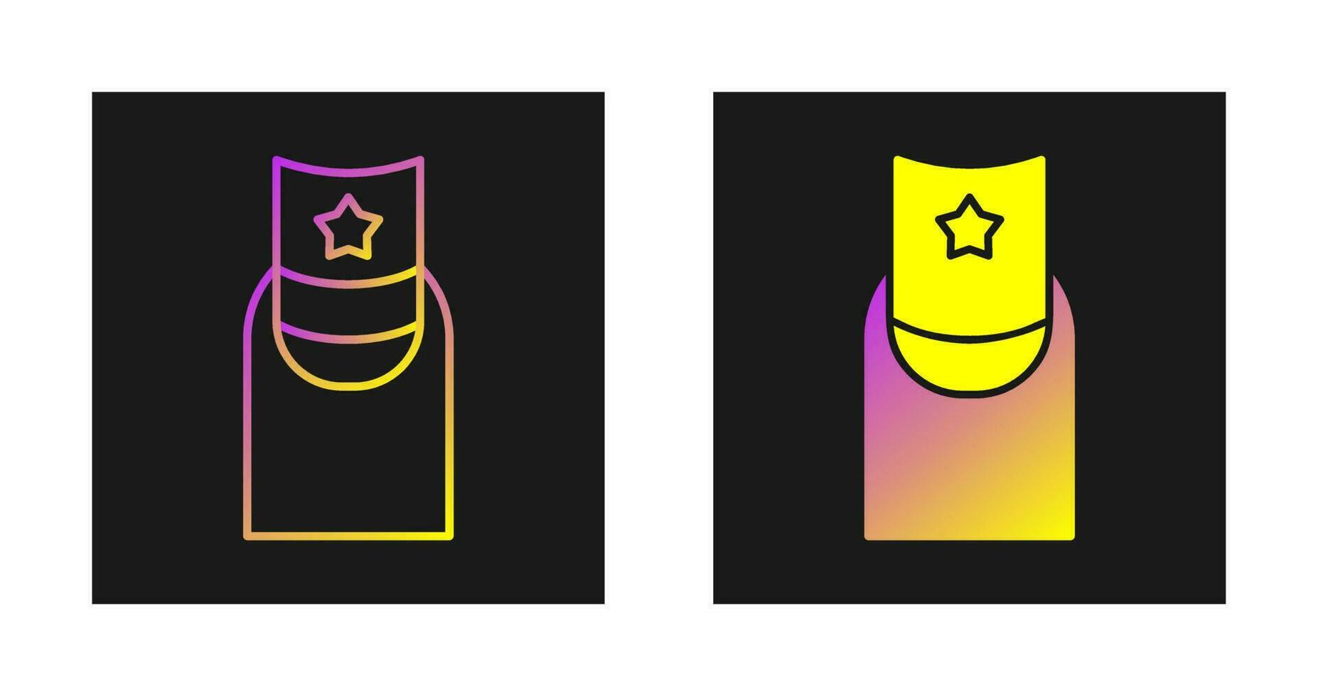 Nail Art Vector Icon