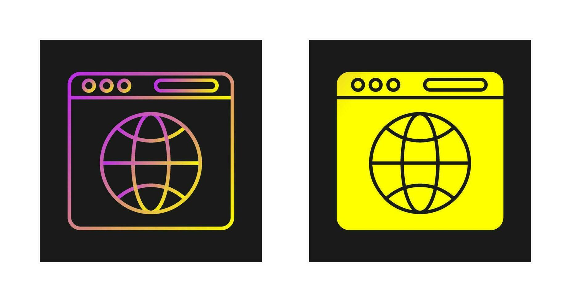 Browser Vector Icon